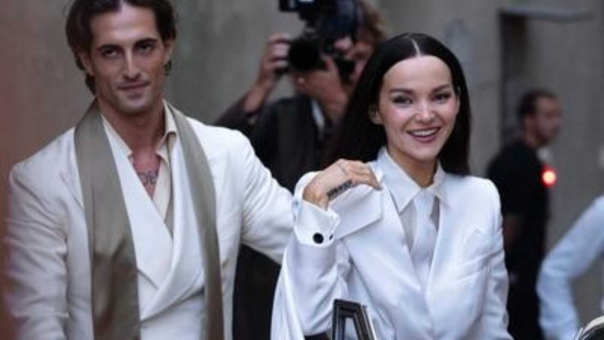 Lilies, Brunello and Few Fans: Damiano and Dove Marry Without the Other Måneskin Members