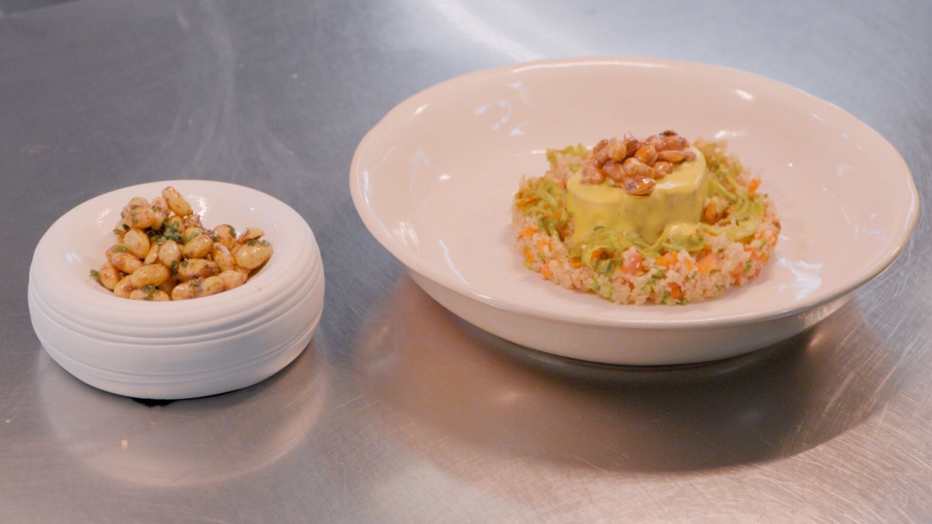 A croaker fish wandering through Terra Madre encounters flavors from different parts of the world