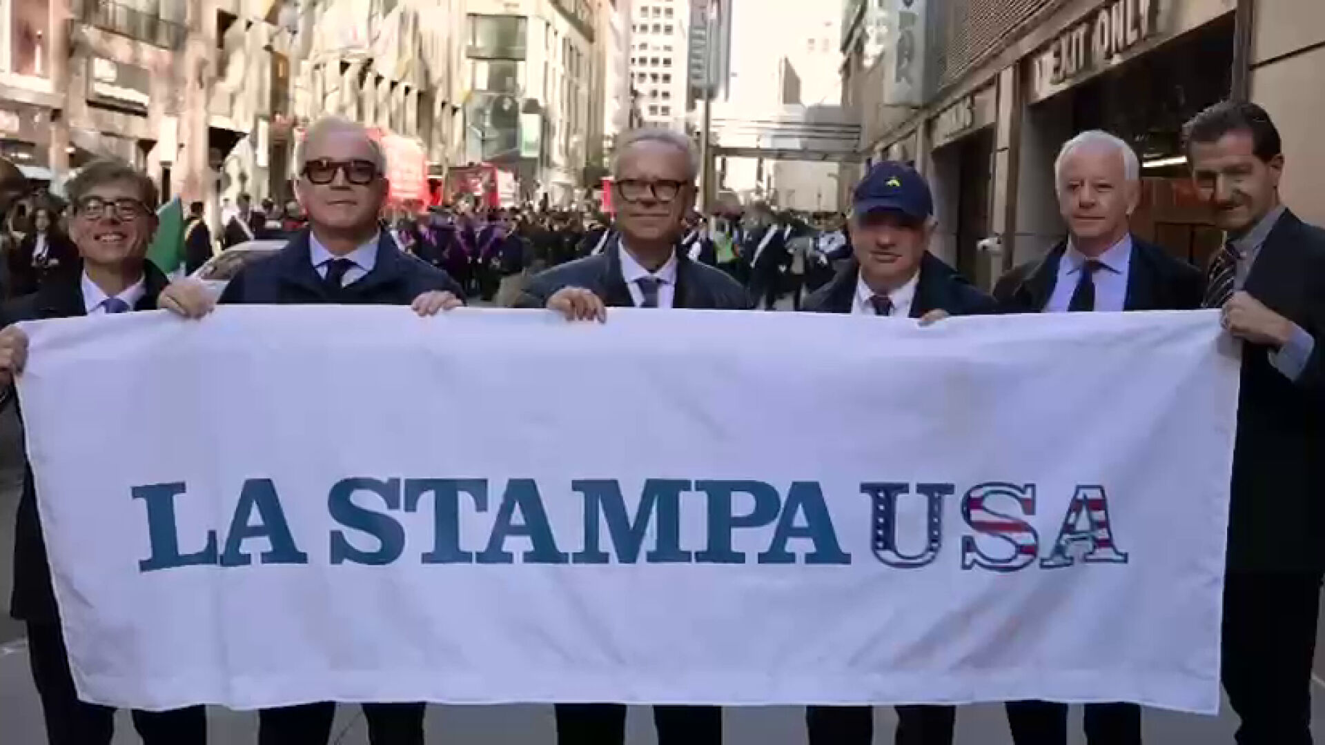 La Stampa USA at New York’s Columbus Day Parade
