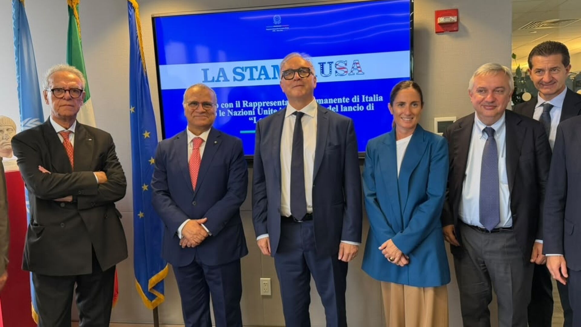 La Stampa USA Establishes Its Presence at U.N. Headquarters in New York